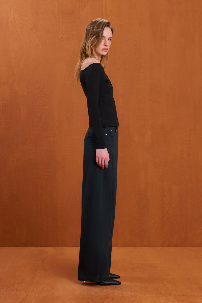 ROSIA TOP - BLACK