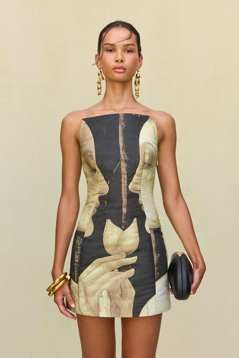 WREN DRESS - PORTRAIT MULTI