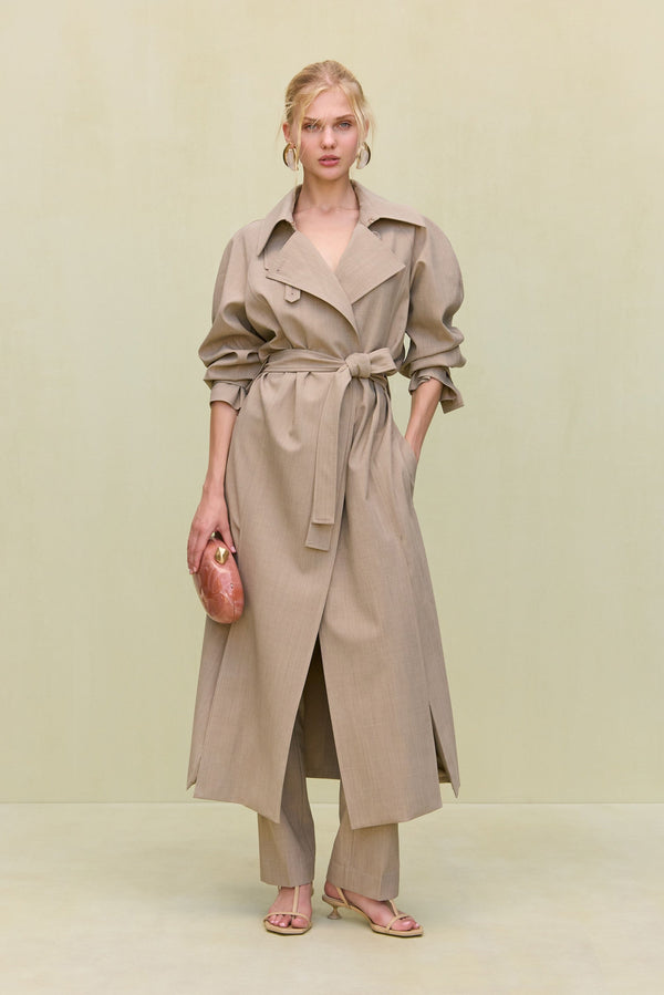 BRIGITA COAT - BEIGE