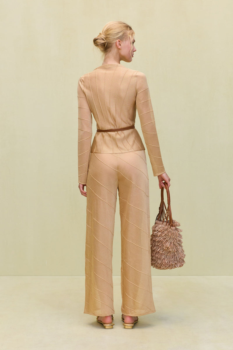 PARKER KNIT PANT - TIERRA