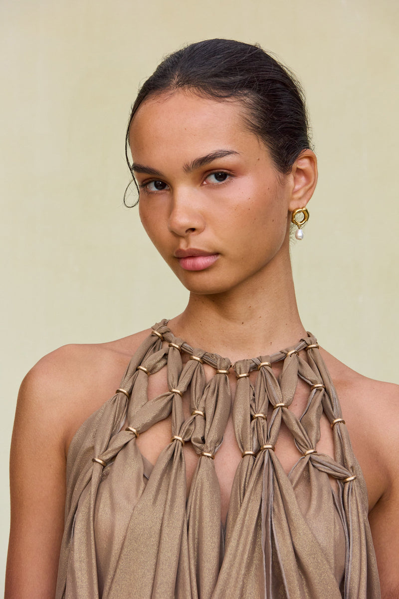 ADITI GOWN - GOLD