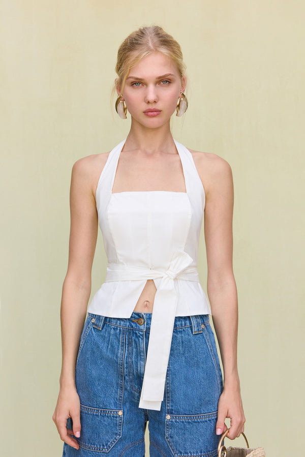 ANITA TOP - OFF WHITE
