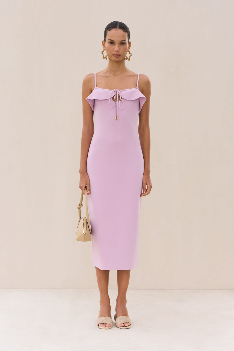 CIERA KNIT DRESS - SWEET PEA