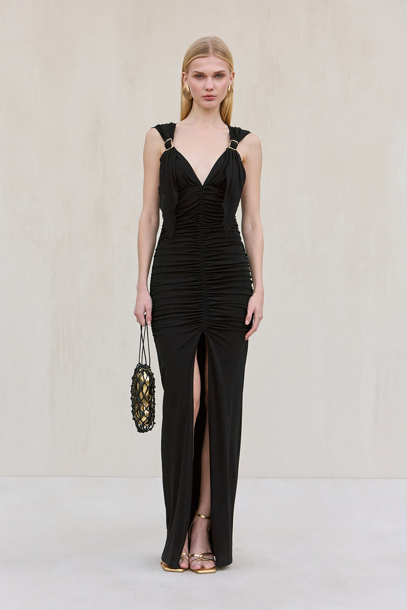CHARLENE GOWN - BLACK