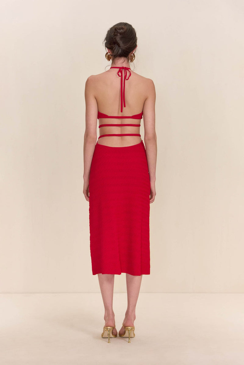 EVALEIGH KNIT DRESS - GHERMEZ