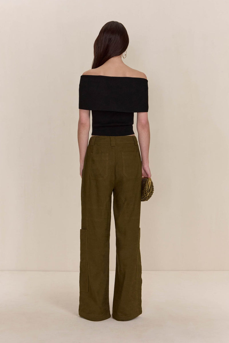 PRESCOTT KNIT TOP - BLACK