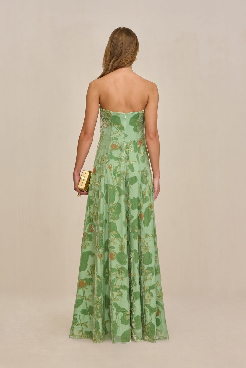 RENAY DRESS - MOLDAVITE MULTI