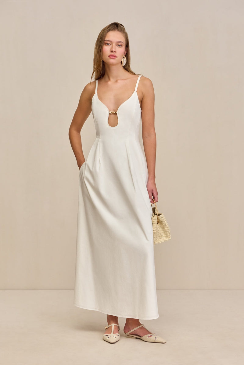 ELLARIA DRESS - OFF WHITE