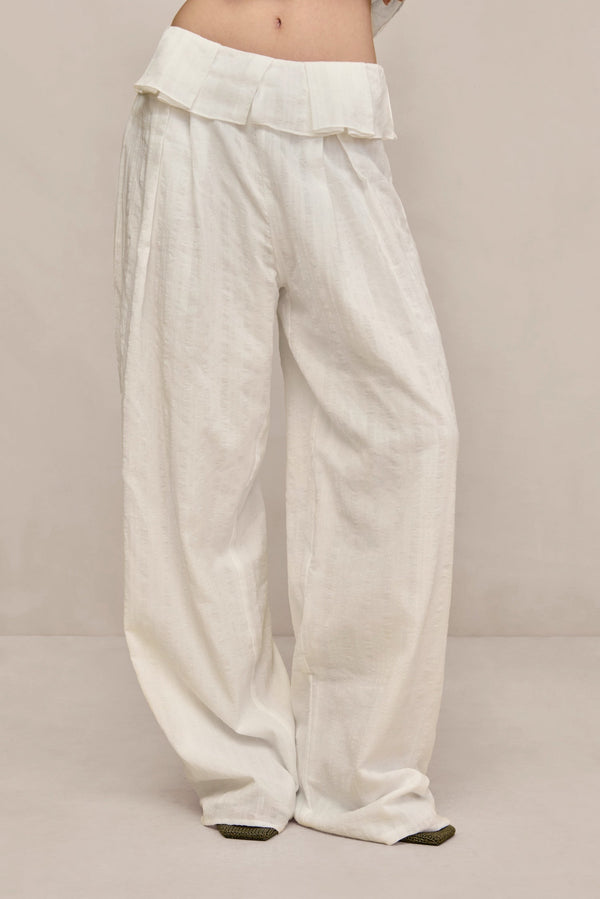 SISLEY PANT - OFF WHITE