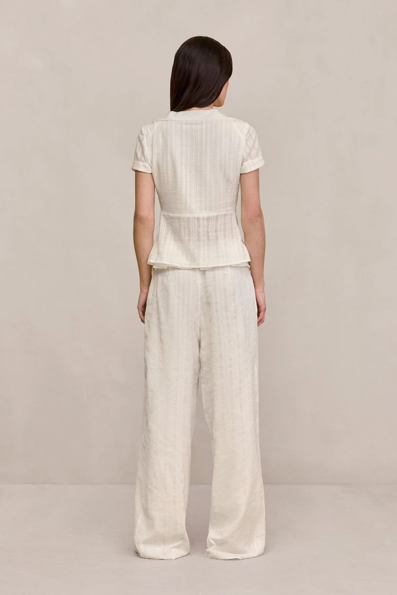 SISLEY PANT - OFF WHITE