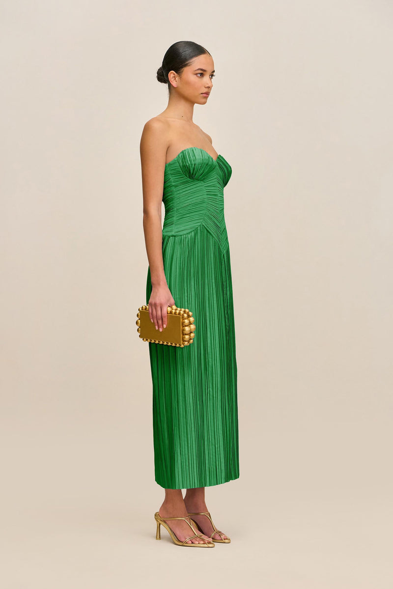 ASHIKA GOWN - MALACHITE