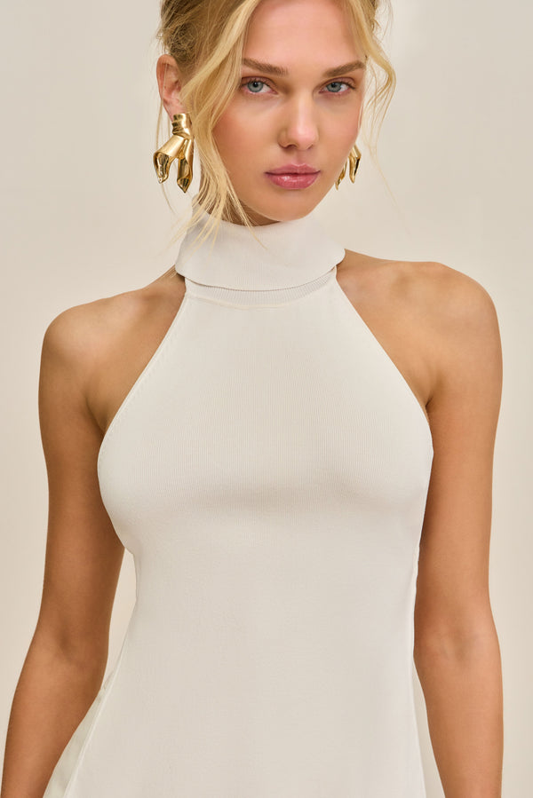 WAKE KNIT TOP - OFF WHITE
