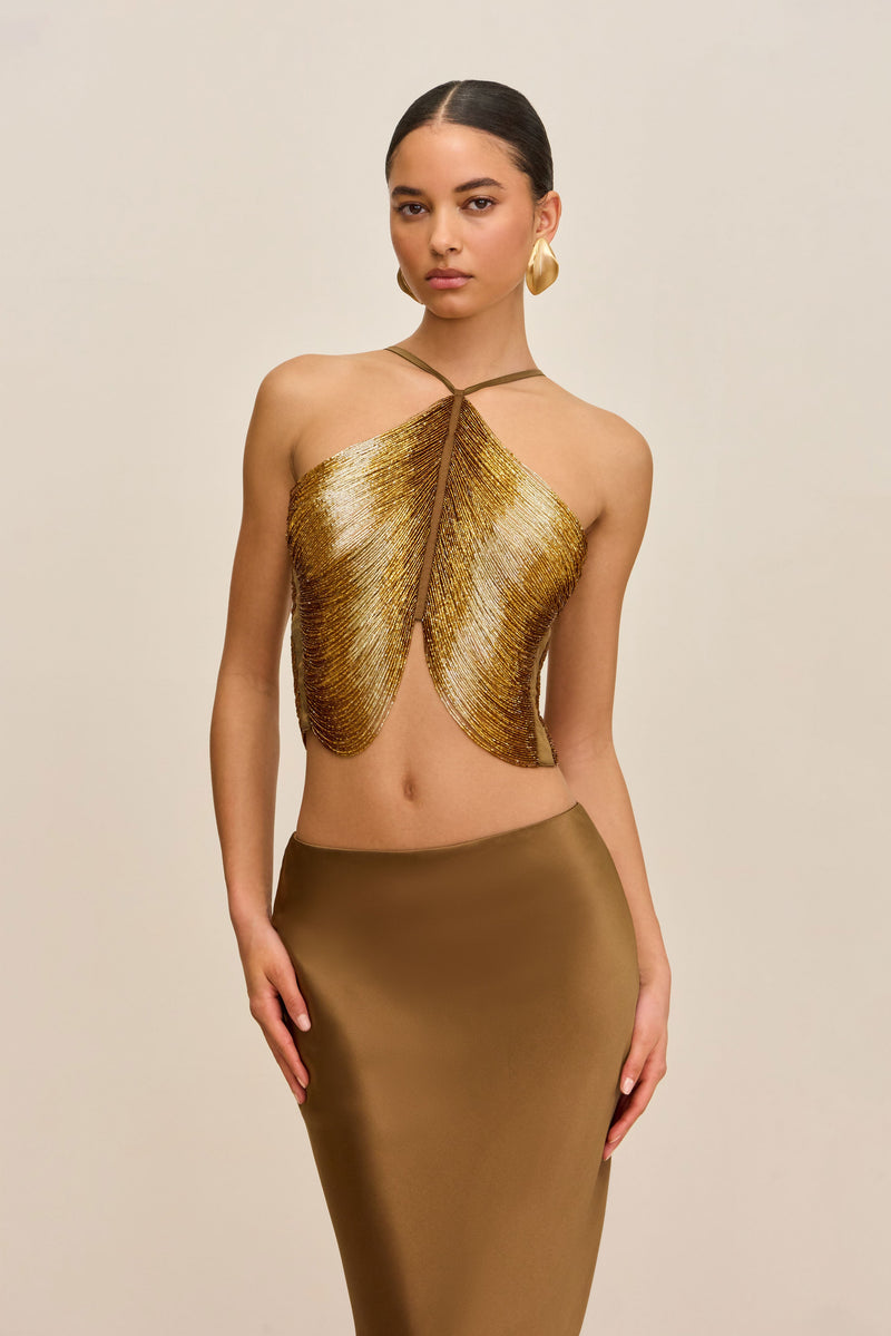 TALA TOP - BRONZE