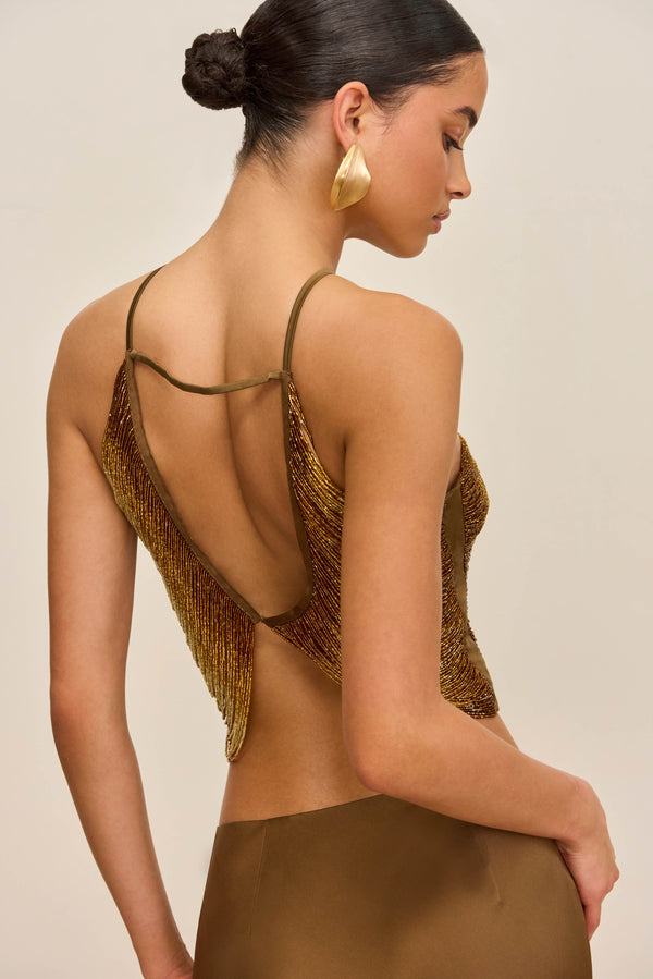 TALA TOP - BRONZE