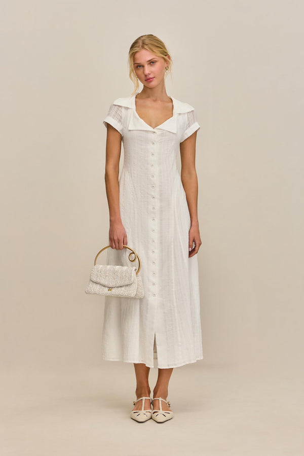 JEANIE DRESS - OFF WHITE