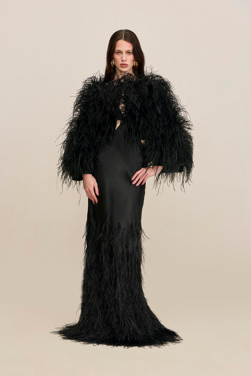 RAISA GOWN - BLACK