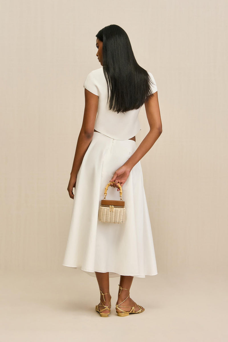 ELY SKIRT - OFF WHITE