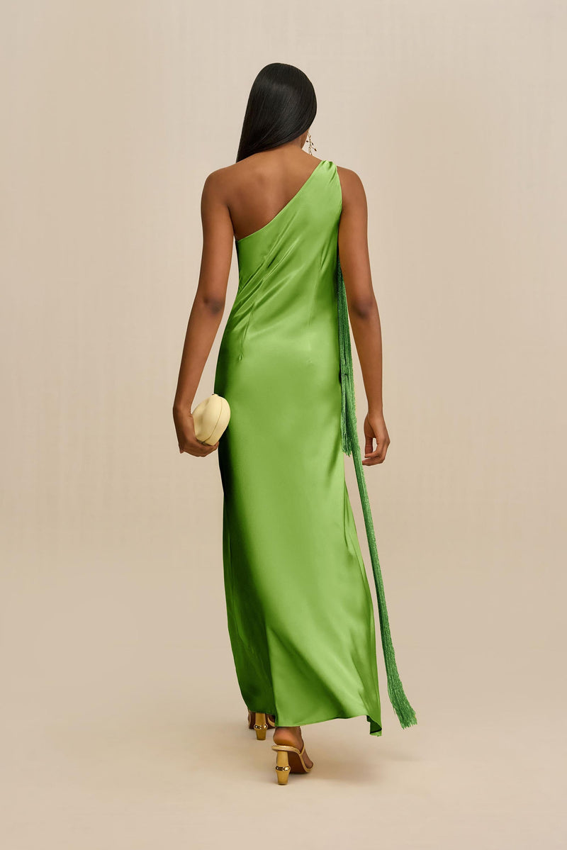 KEYA GOWN - PISTACHIO