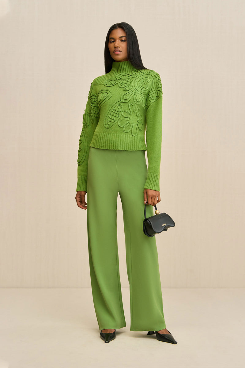 STACIE PANT - PISTACHIO