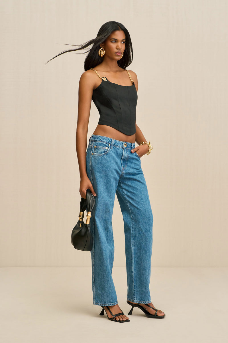 FIANNA TOP - BLACK
