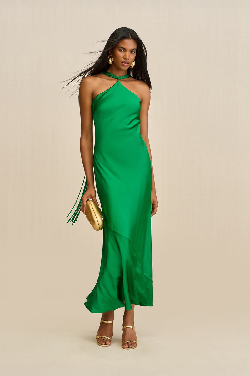 PHEOBE GOWN - MALACHITE