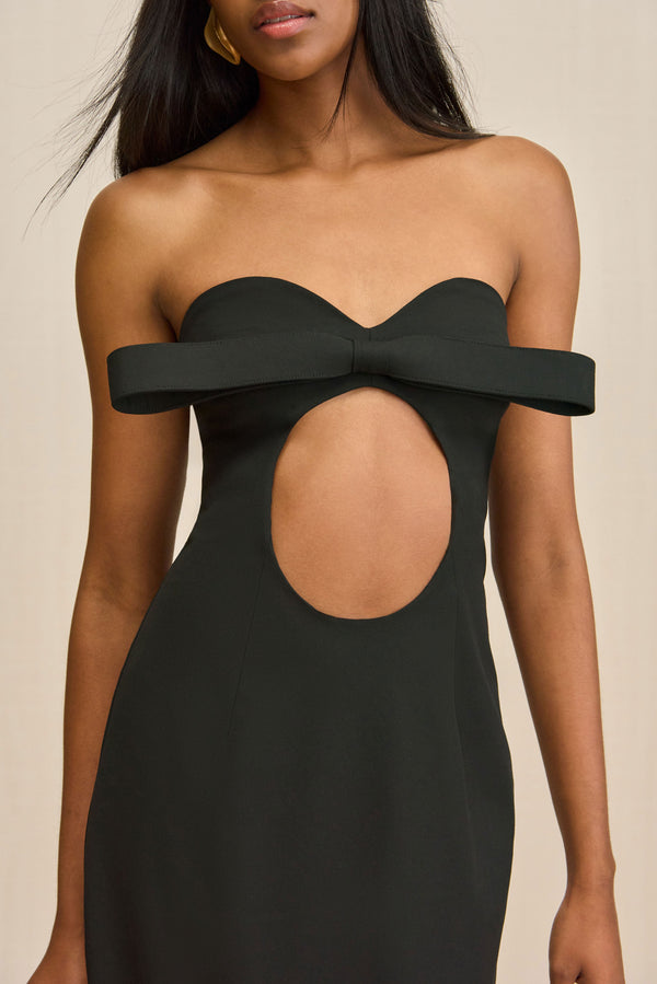 RUNE GOWN - BLACK