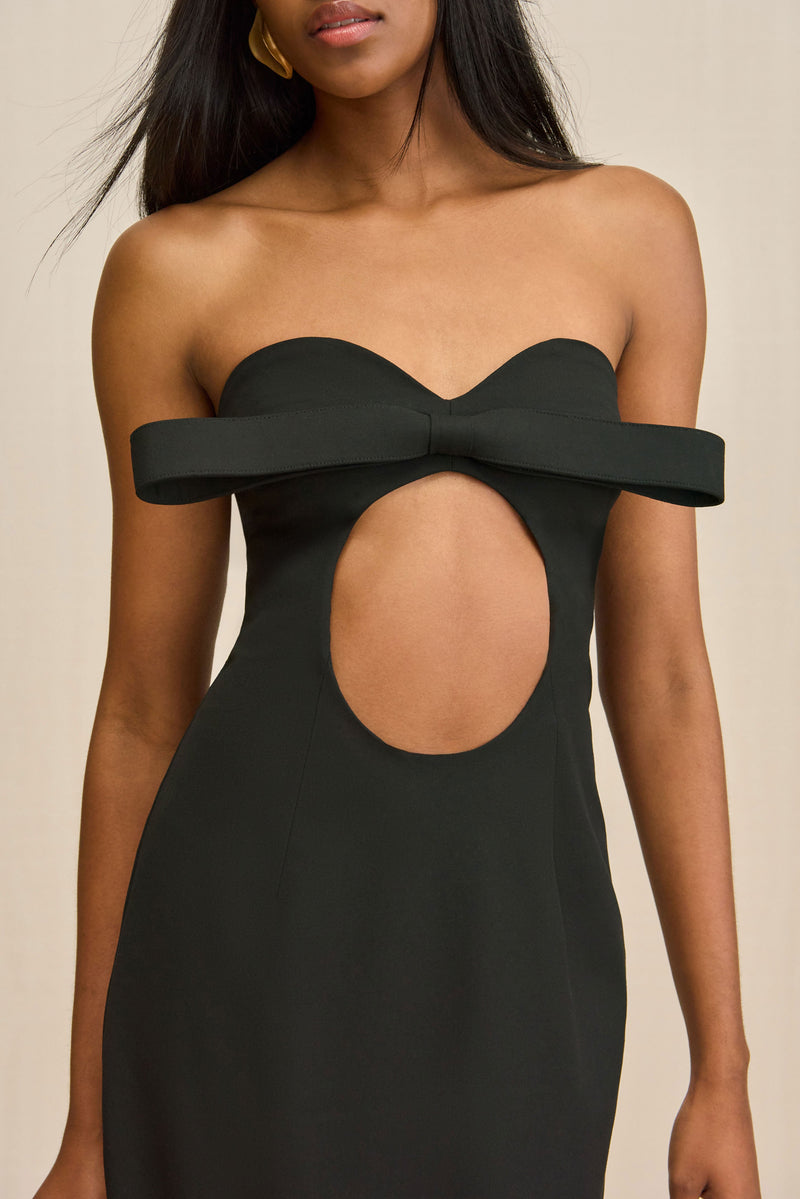 RUNE GOWN - BLACK