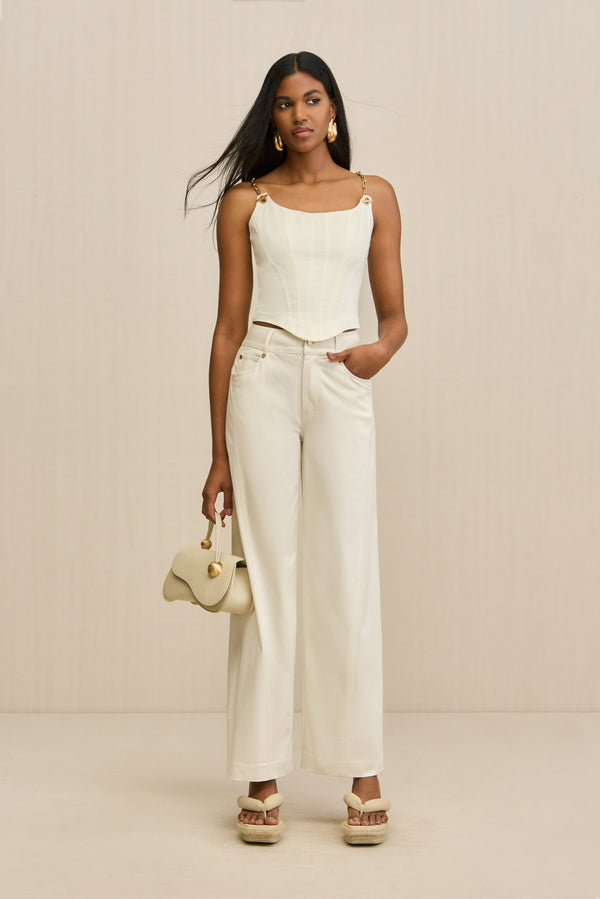 FIANNA TOP - OFF WHITE