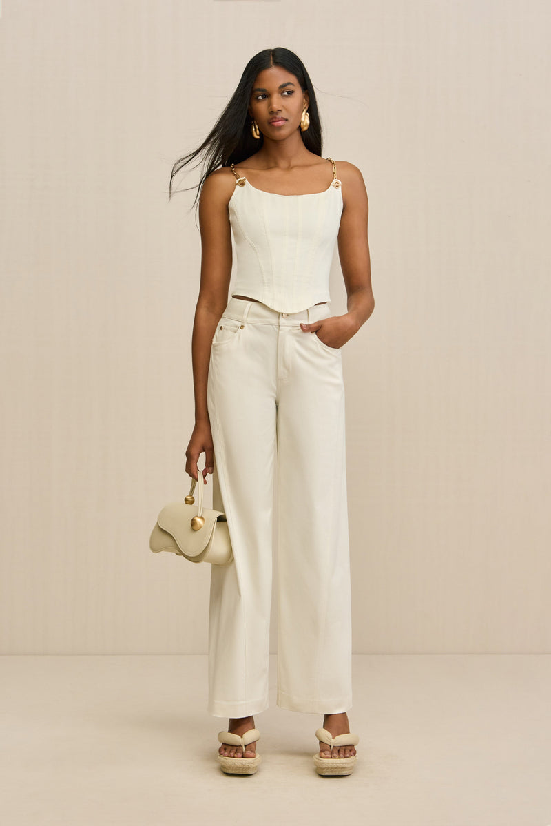 FIANNA TOP - OFF WHITE
