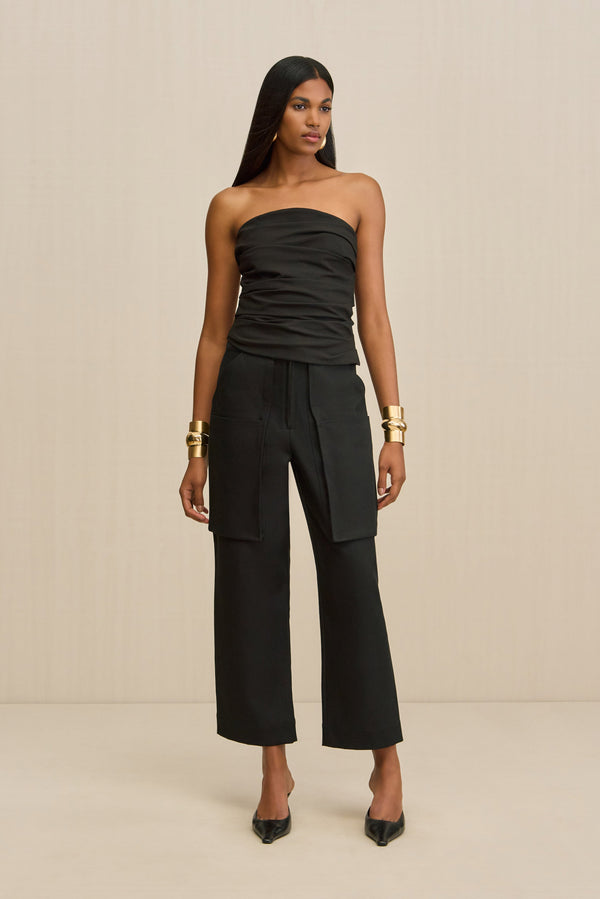 KRISHA TOP - BLACK