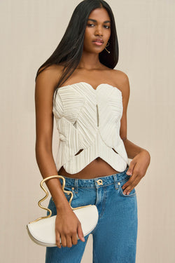 GAMI TOP - OFF WHITE