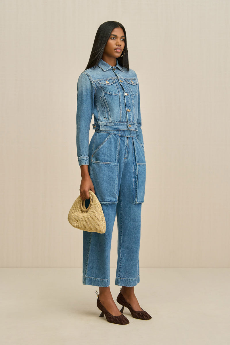 TOPANGA JEAN - MEDIUM STONE WASH