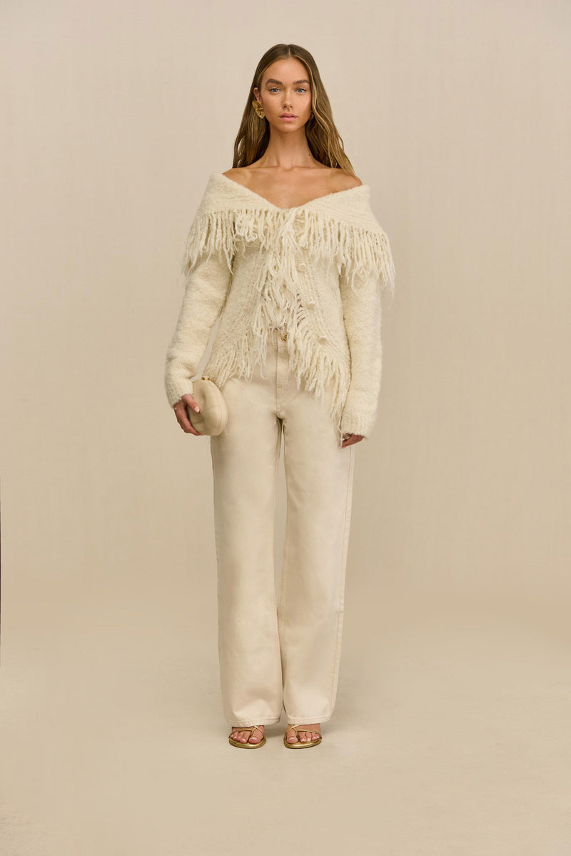 MICHELLE CARDIGAN - CREAM