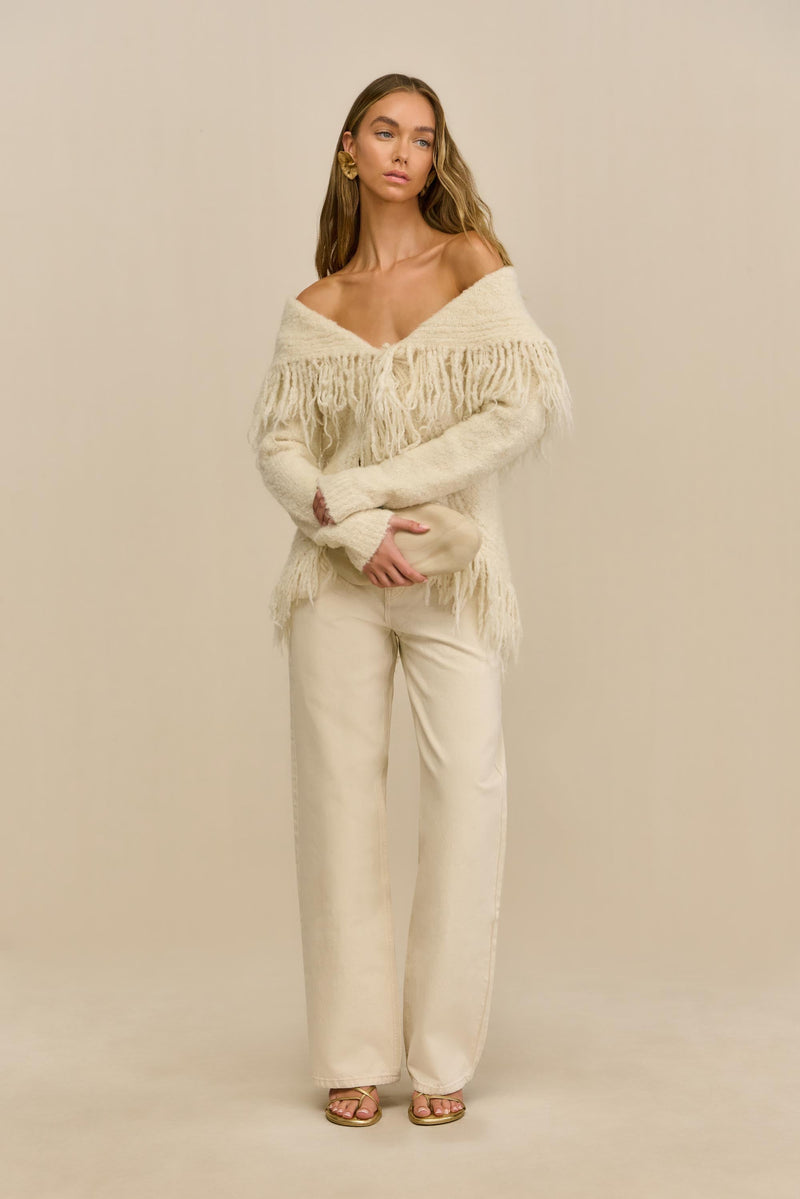 MICHELLE CARDIGAN - CREAM