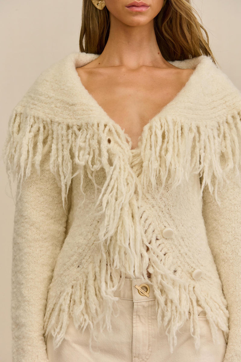 MICHELLE CARDIGAN - CREAM