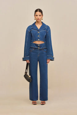 ROSELLA JEAN - DARK STONE WASH