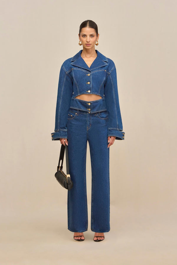 ROSELLA JEAN - DARK STONE WASH
