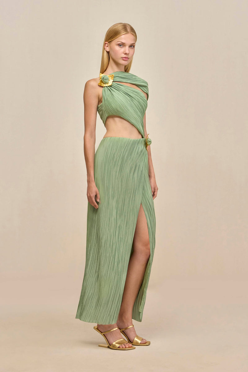 LOAH GOWN - MOLDAVITE