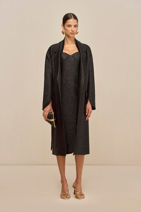 DREA COAT - BLACK