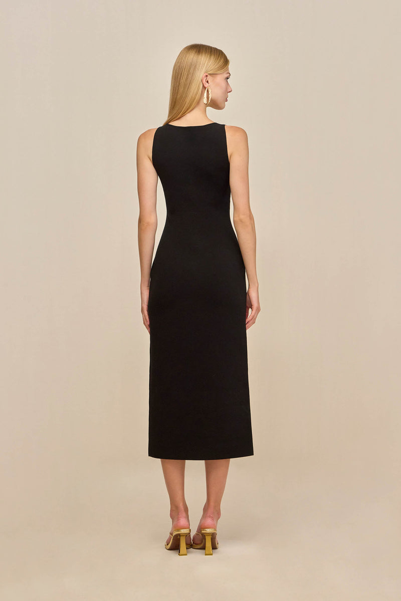 MARLA KNIT DRESS - BLACK