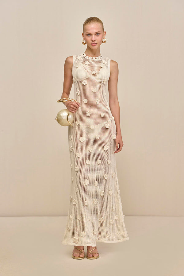 VERMEER DRESS - OFF WHITE