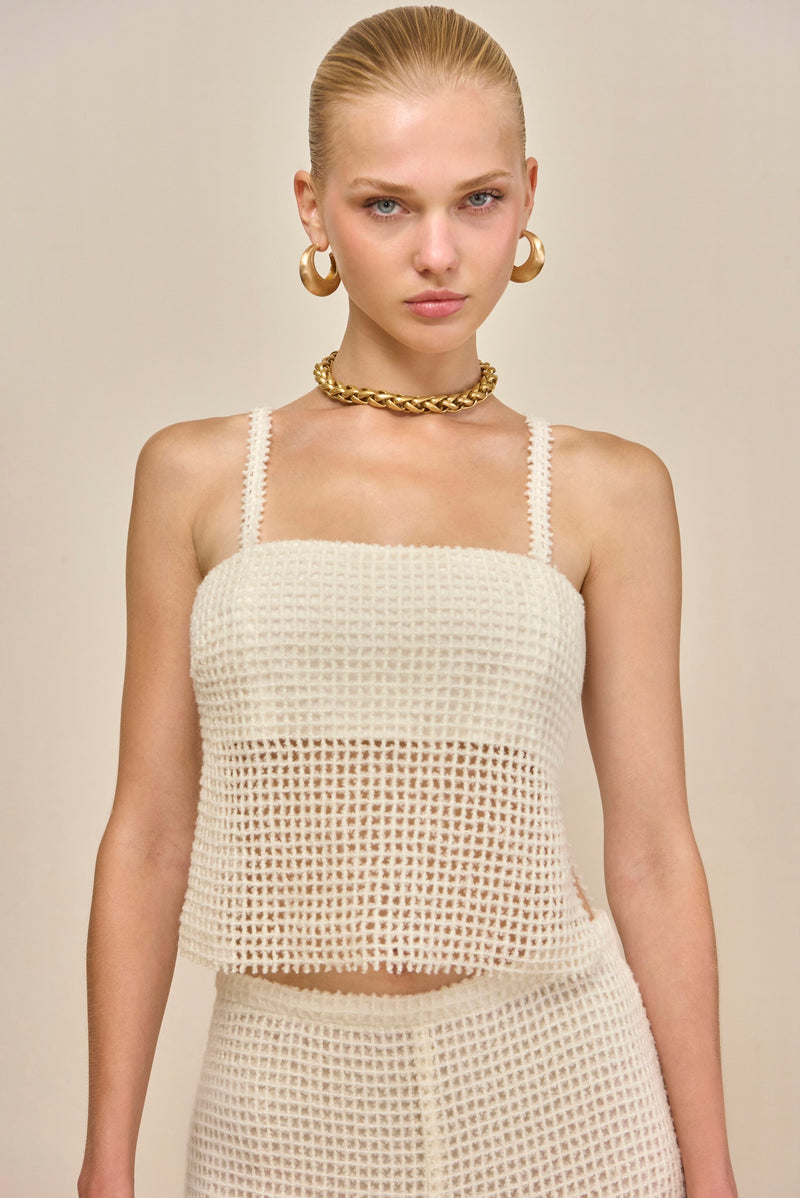 CORALI TOP - OFF WHITE
