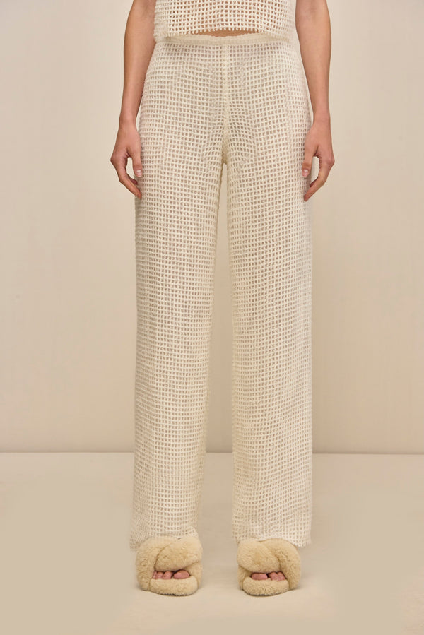 CLAREN PANT - OFF WHITE