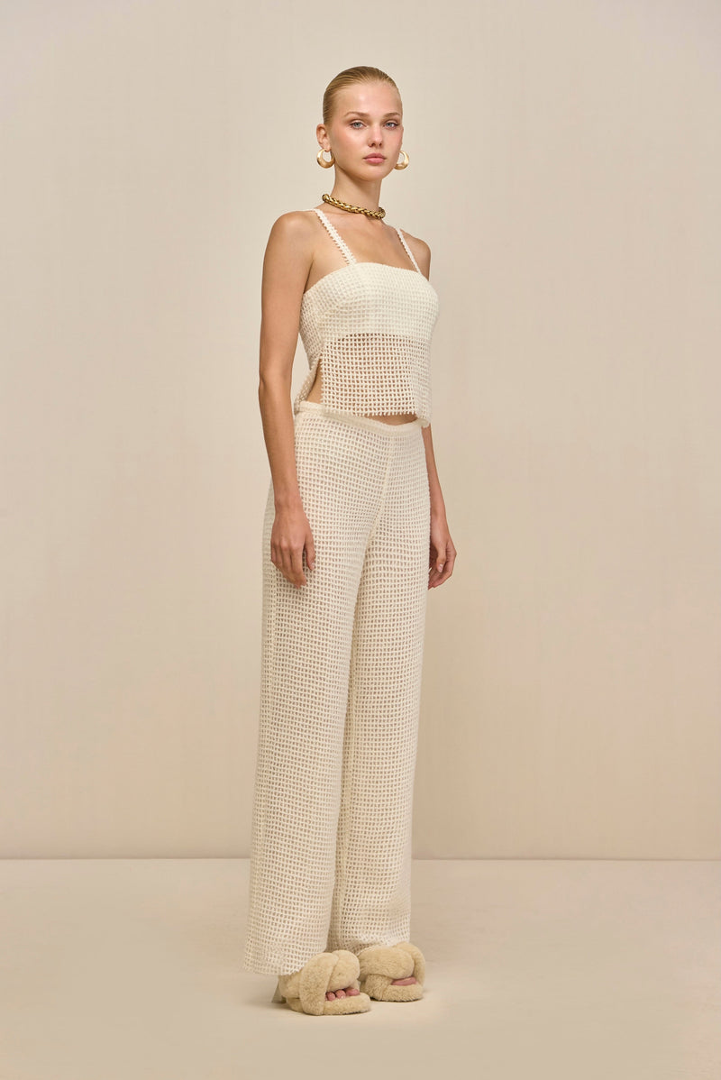 CORALI TOP - OFF WHITE