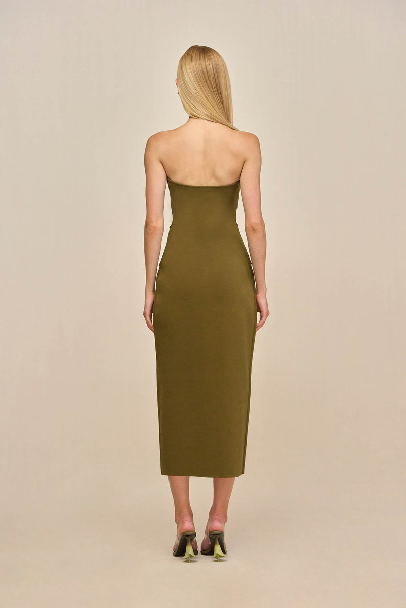 BRUNELO KNIT DRESS - ROSEMARY