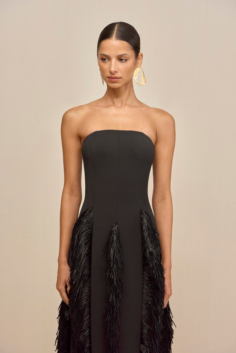 FREYA GOWN - BLACK