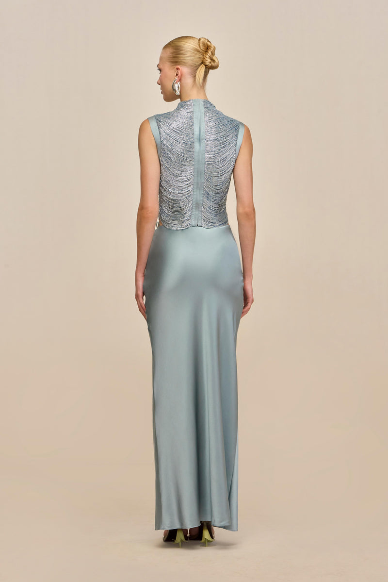 TARAJI TOP - CELADON