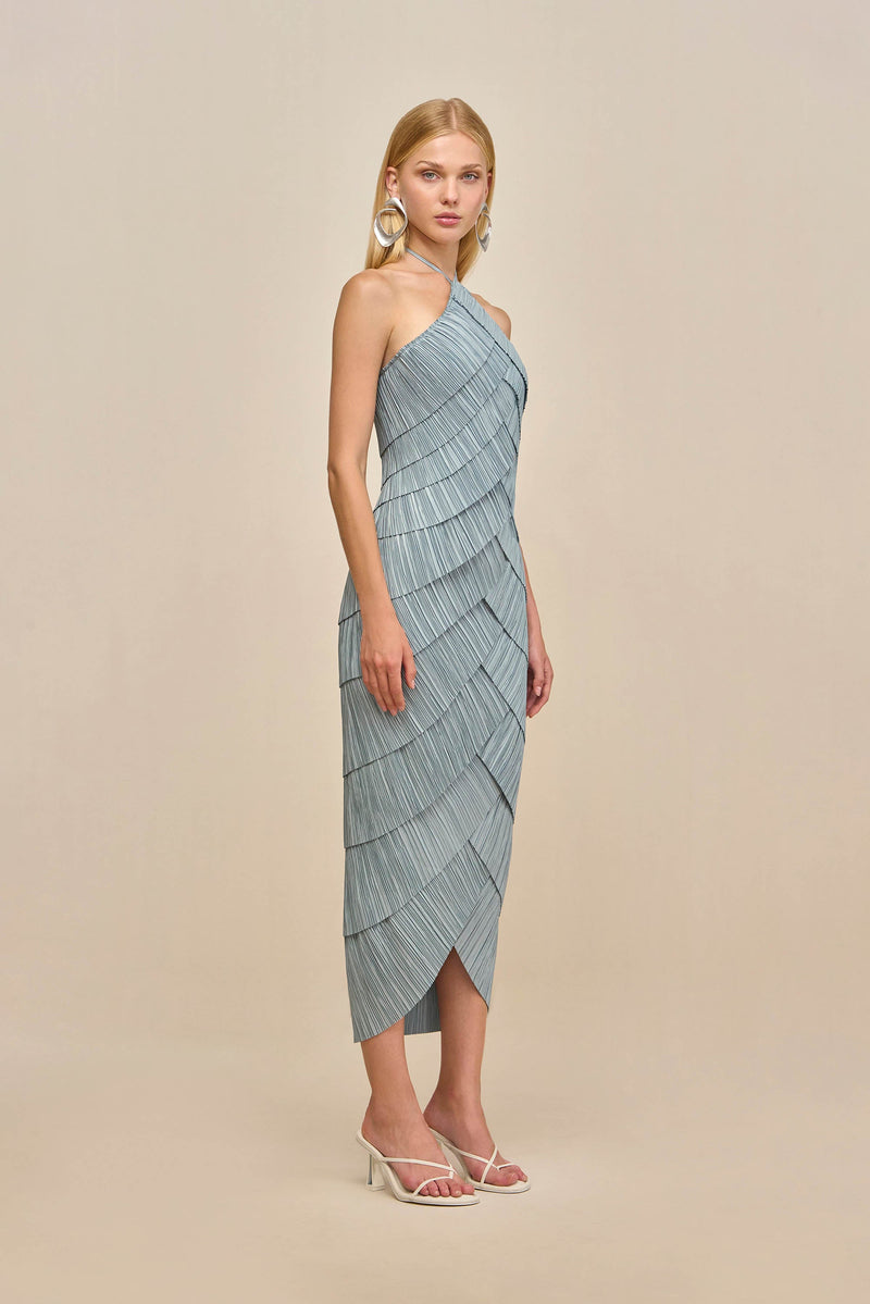 PATRIZIA DRESS - CELADON