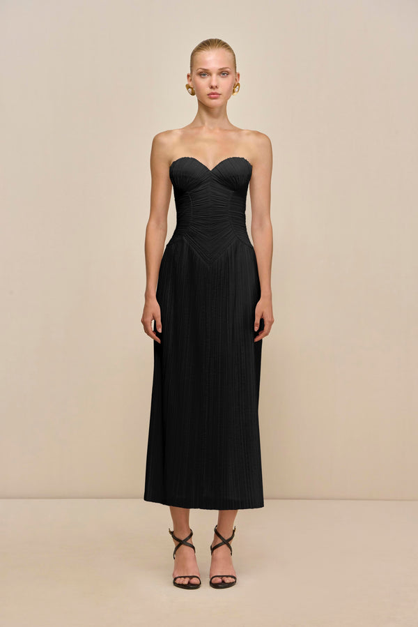 ASHIKA GOWN - BLACK