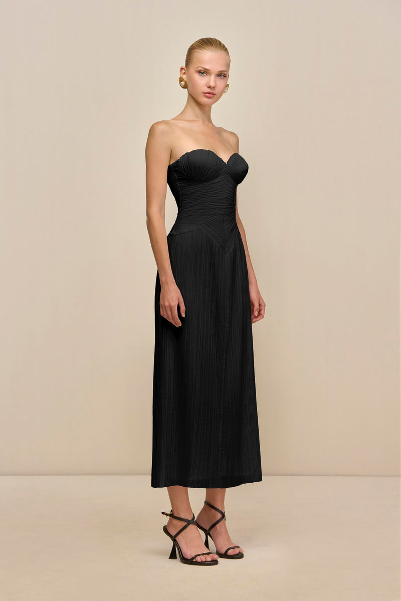 ASHIKA GOWN - BLACK